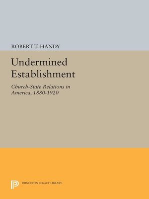 cover image of Undermined Establishment